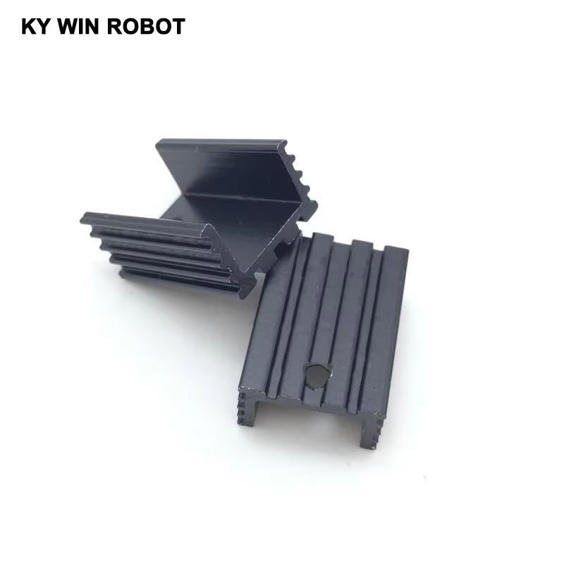 Heatsink Aluminum - 10 قطعة الألومنيوم TO-220 المبرد إلى