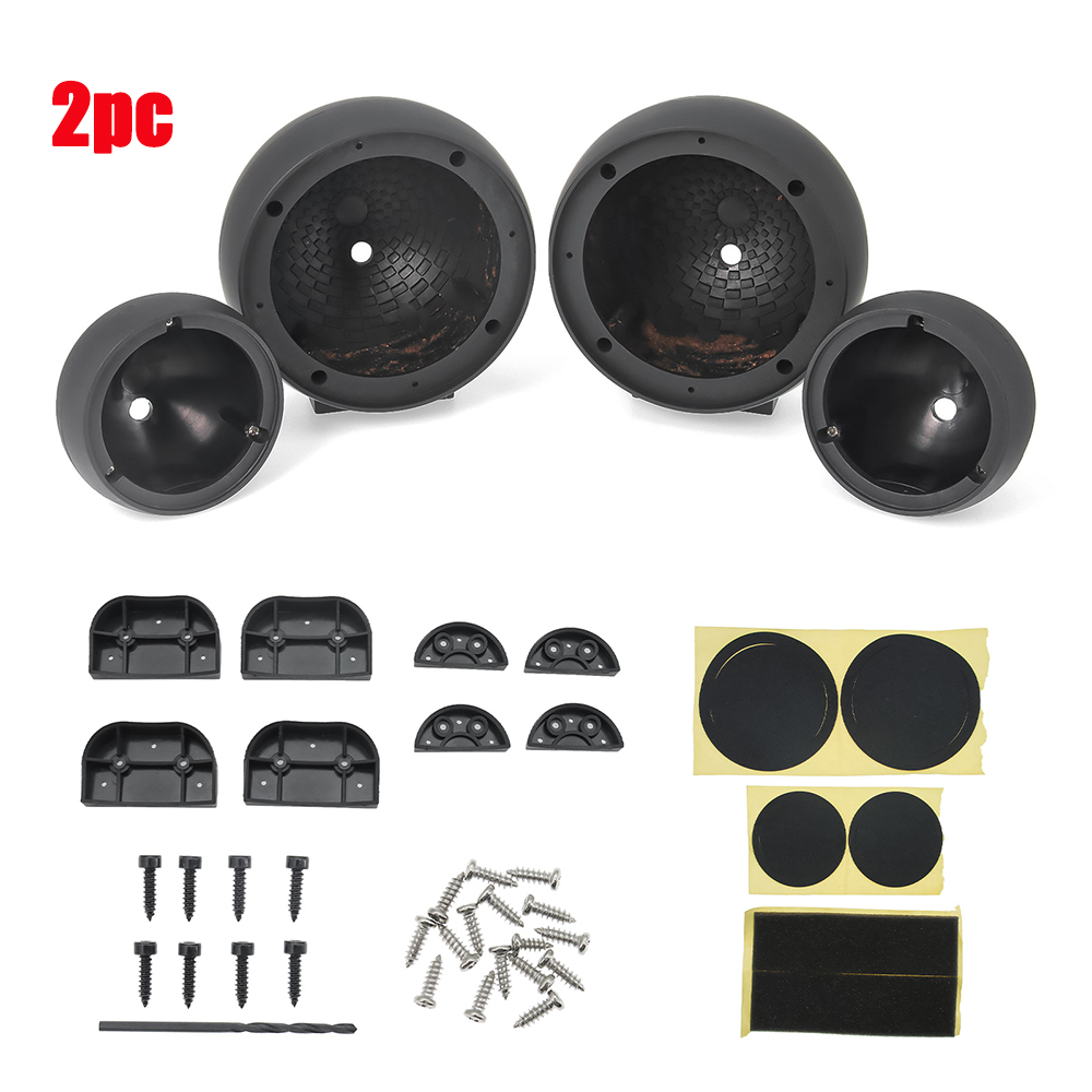 Speaker Enclosure - 2 قطعة سيارة منتصف إلى عالية