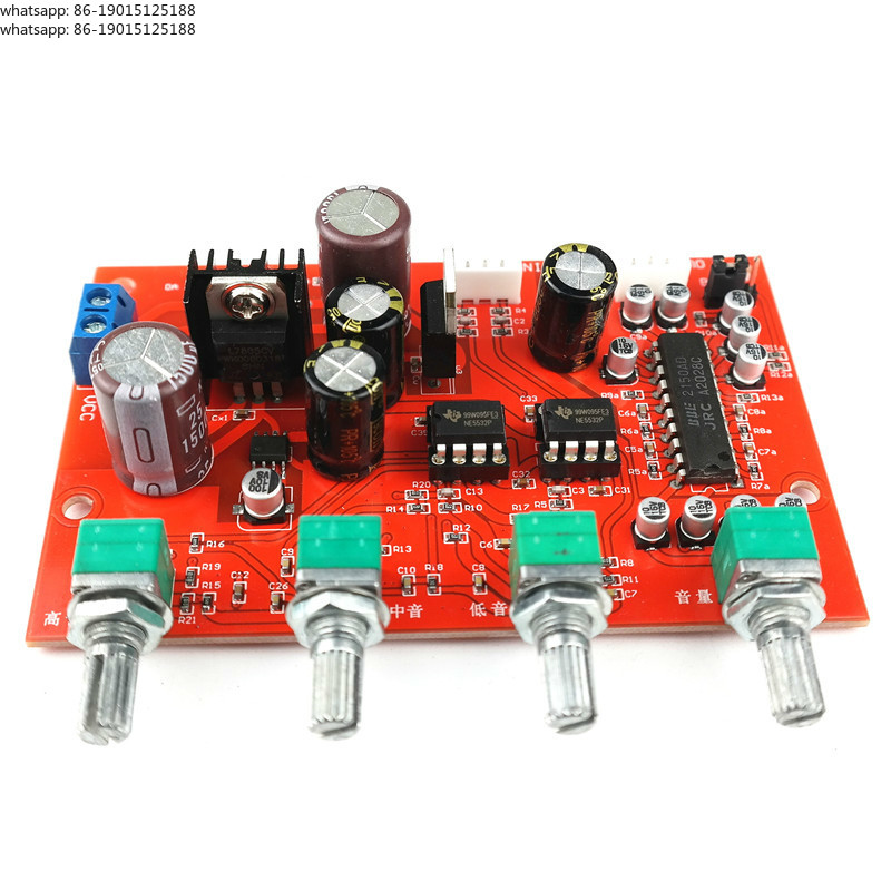 Volume Control Board - لوحة صوتية NE5532 مع مكبر صوت