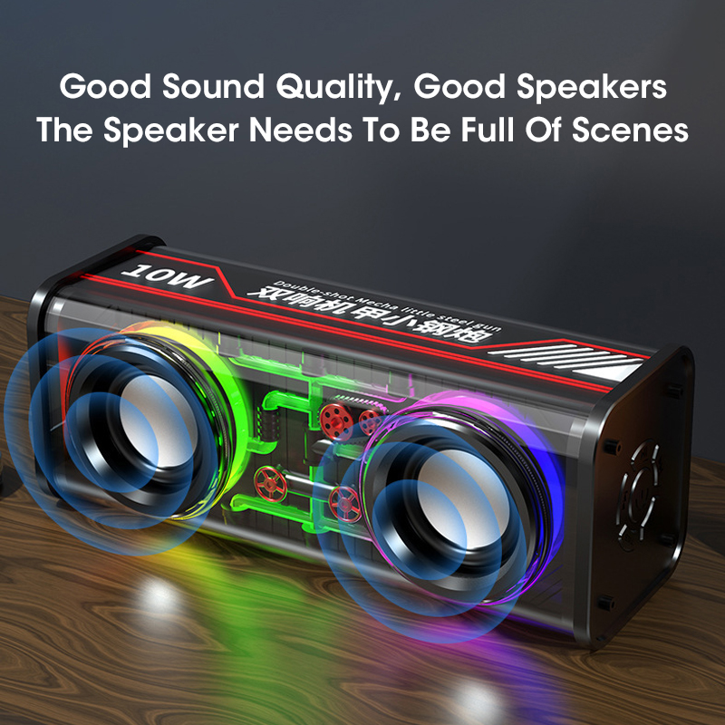 Speaker Driver - V8 TWS بلوتوث 5.0 محمول ثنائي