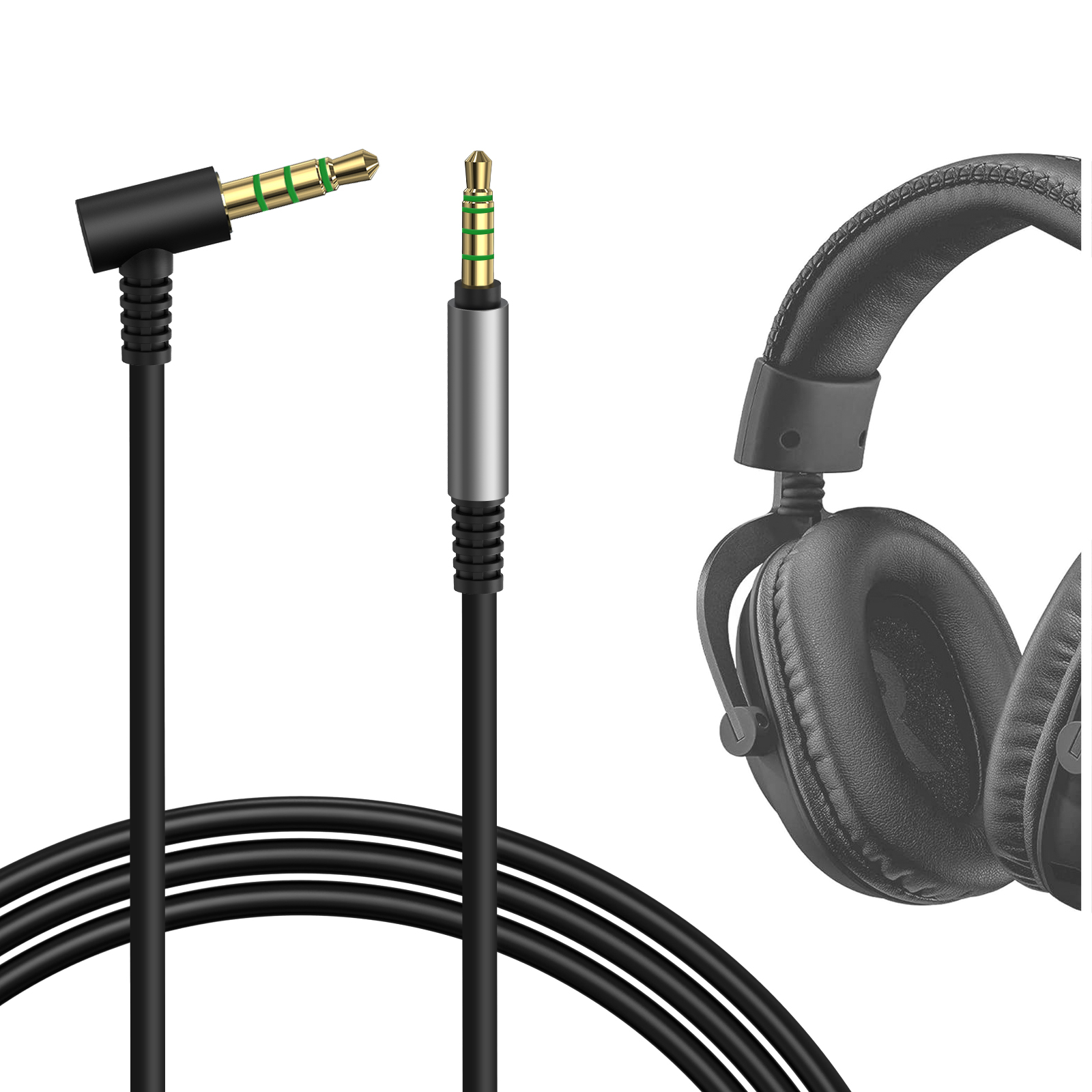 Audio Cable Rca - كابل صوت Geekria بطول 1.2 متر،