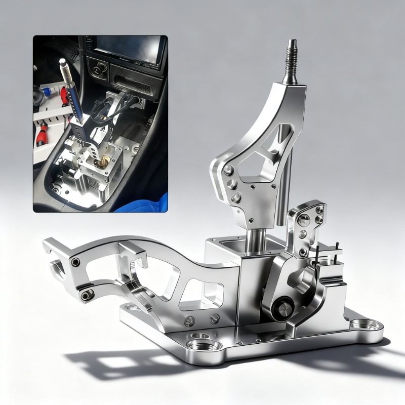 Knob Aluminum - مقبض ناقل الحركة من الألومنيوم لسيارات