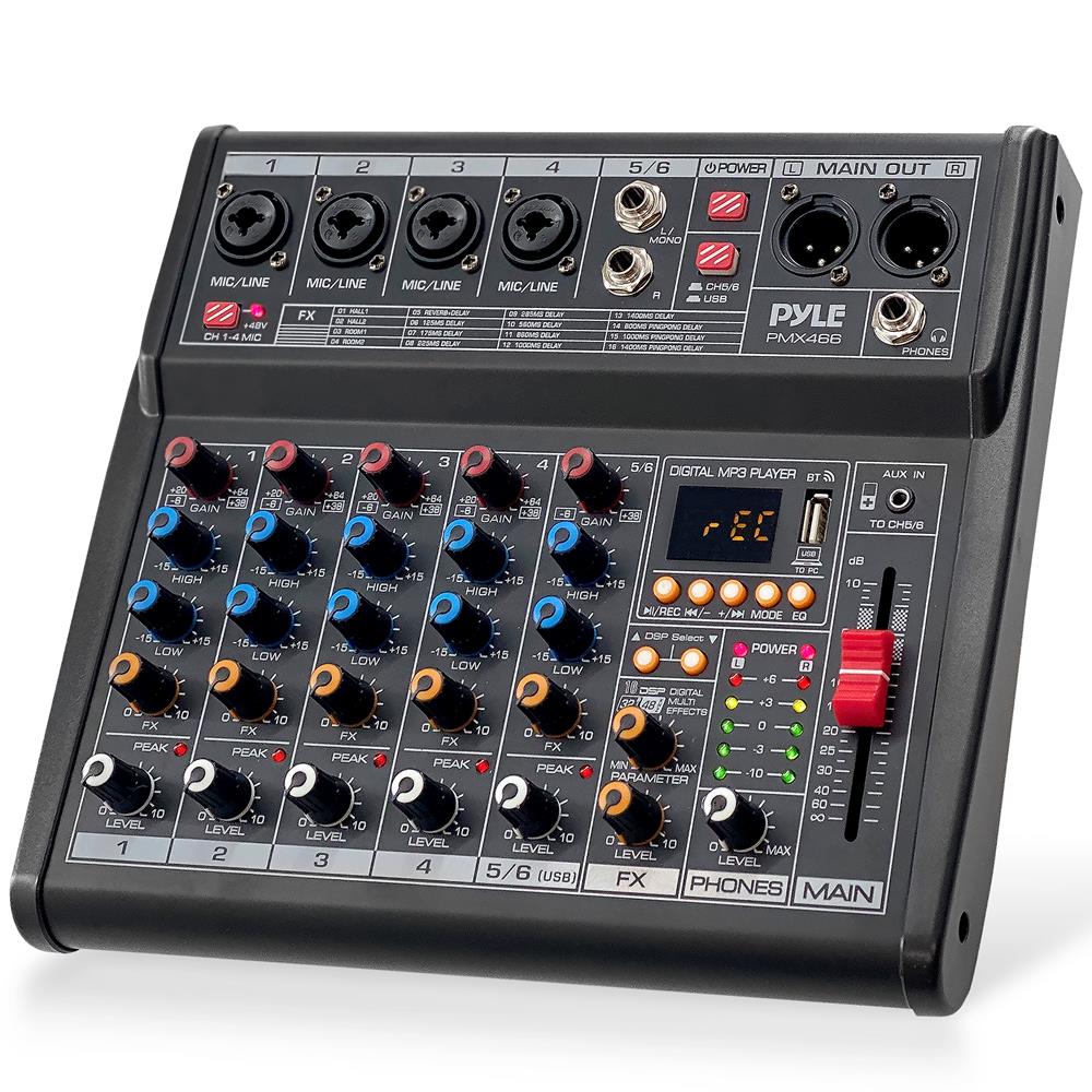 Audio Interface - خلاط صوت مدمج، واجهة صوت احترافية