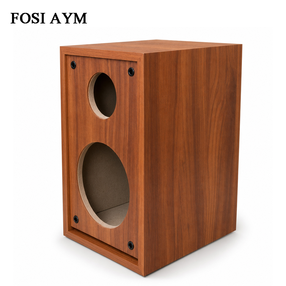 Speaker Enclosure - صندوق سماعات خشبي على شكل متاهة