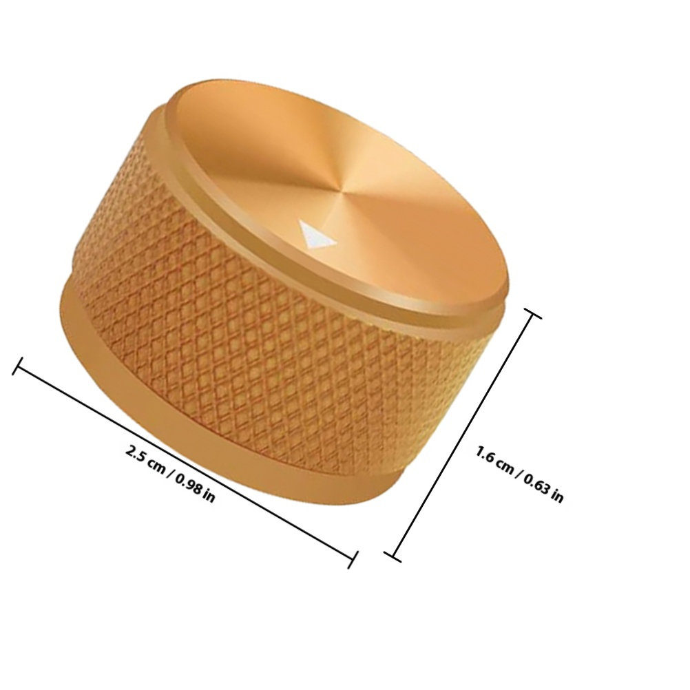 مقابض جيتار من الألومنيوم للجي - مراجعة Knob Aluminum وسعره