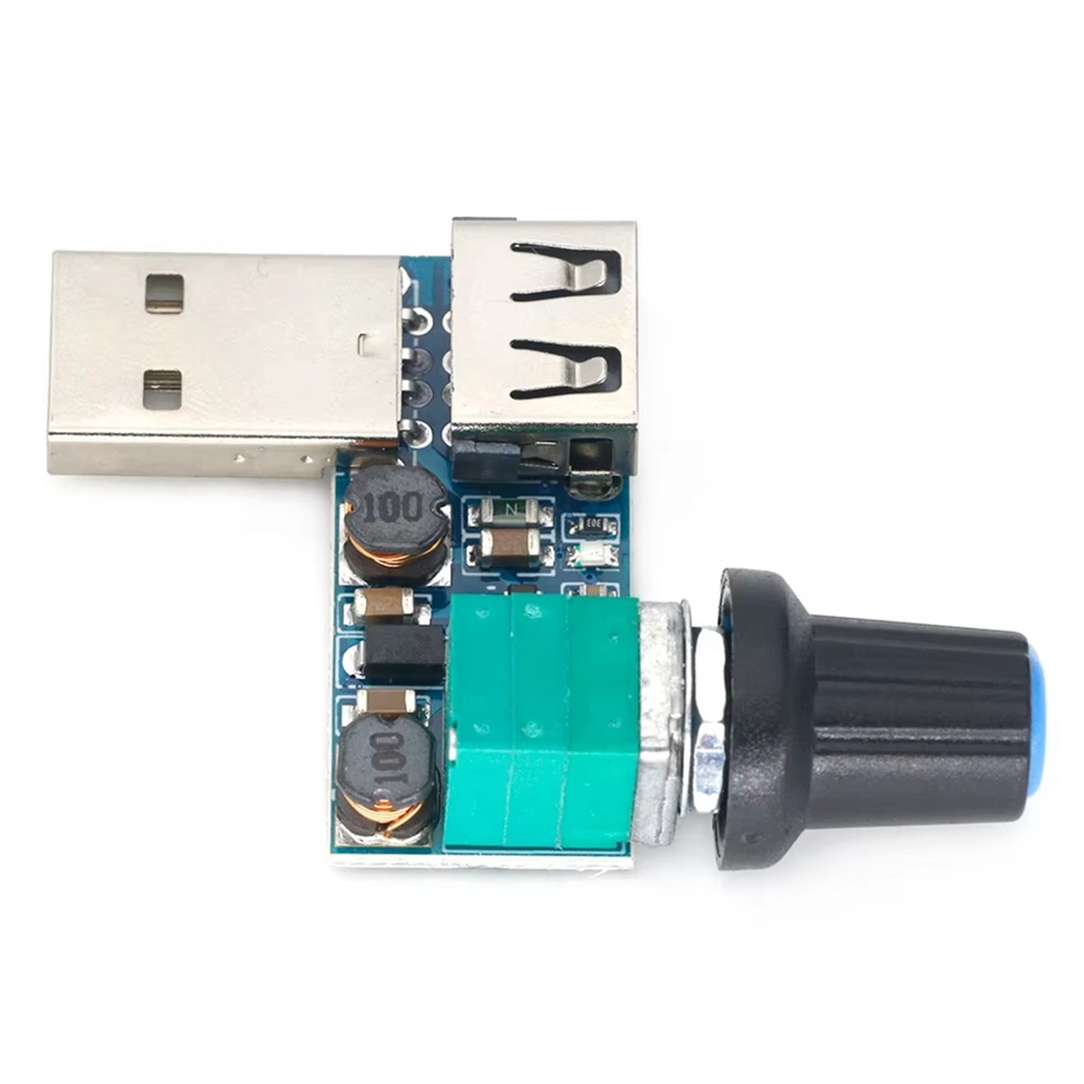 وحدة تحكم في سرعة مروحة USB طر - مراجعة Volume Control Board وسعره