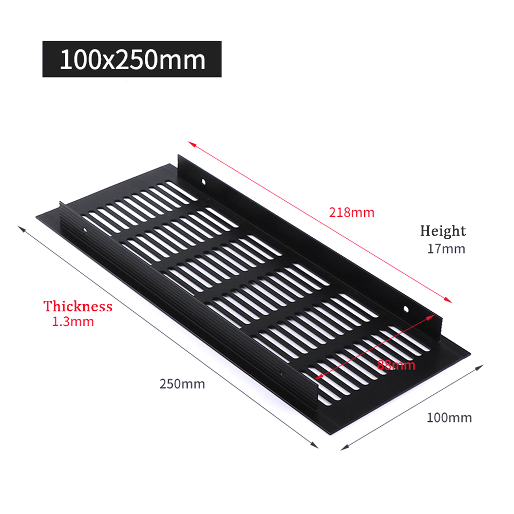 150/200/225/250/300/350/400 مل - مراجعة Ventilation Grille Aluminum وسعره