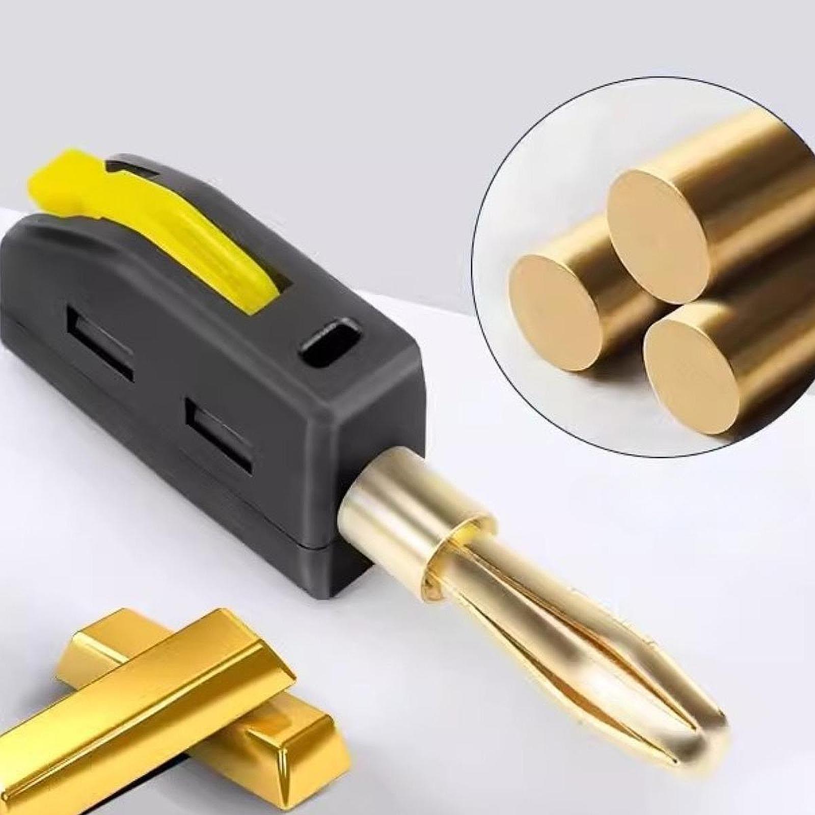 قابس موز صغير قابل للتكديس مقا - مراجعة Banana Plug وسعره