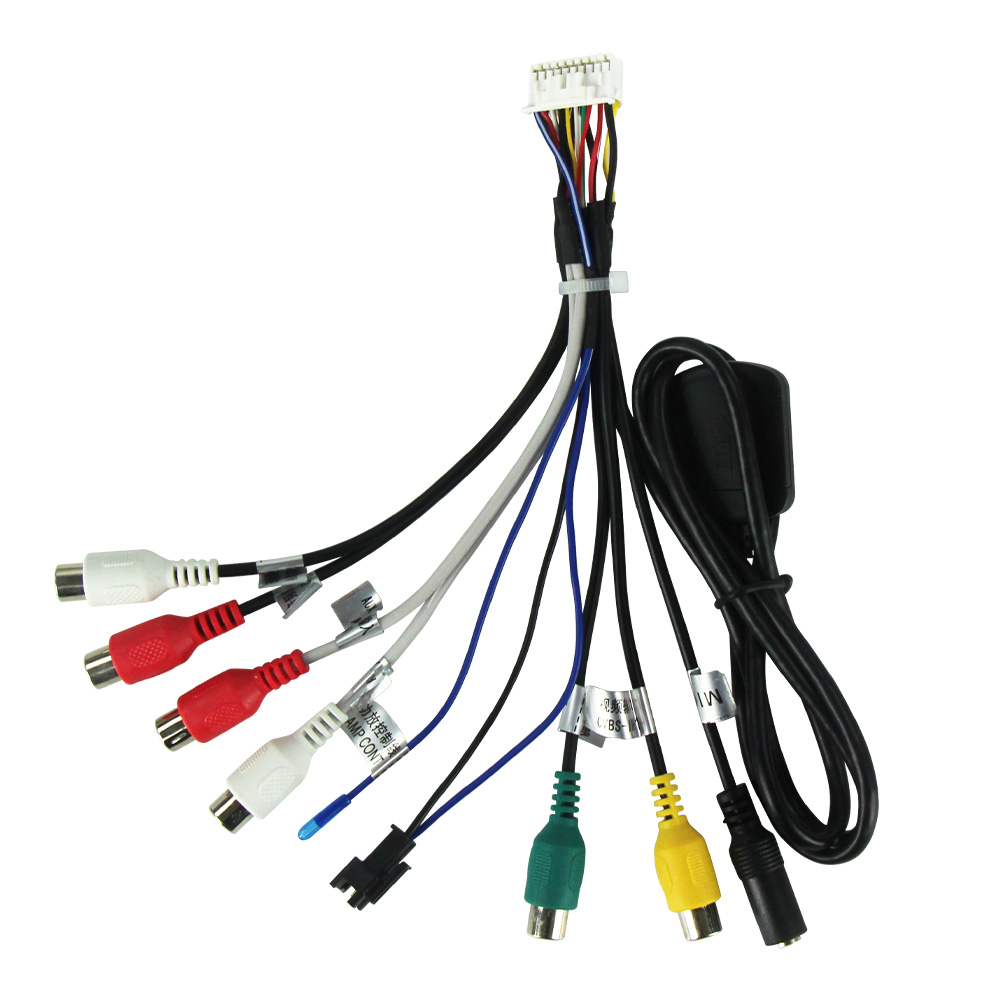MEKEDE 20 Pin RCA كابل الصوت و - مراجعة Audio Cable Rca وسعره