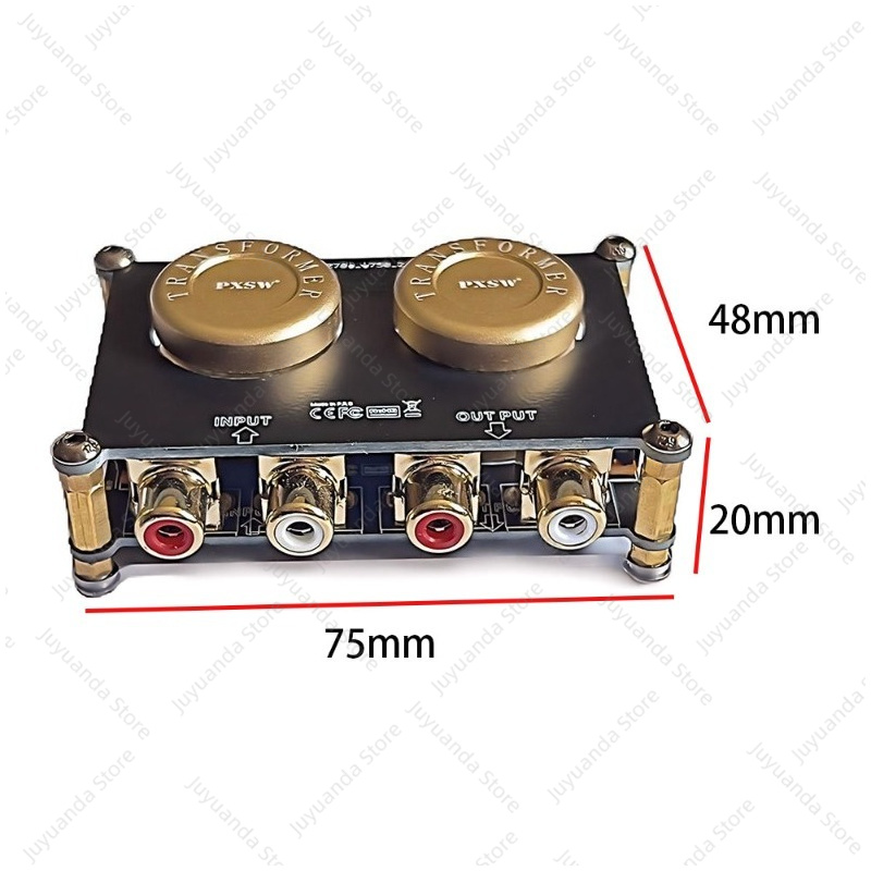 محول رفع مستوى الصوت AV103، مض - مراجعة Passive Preamp وسعره