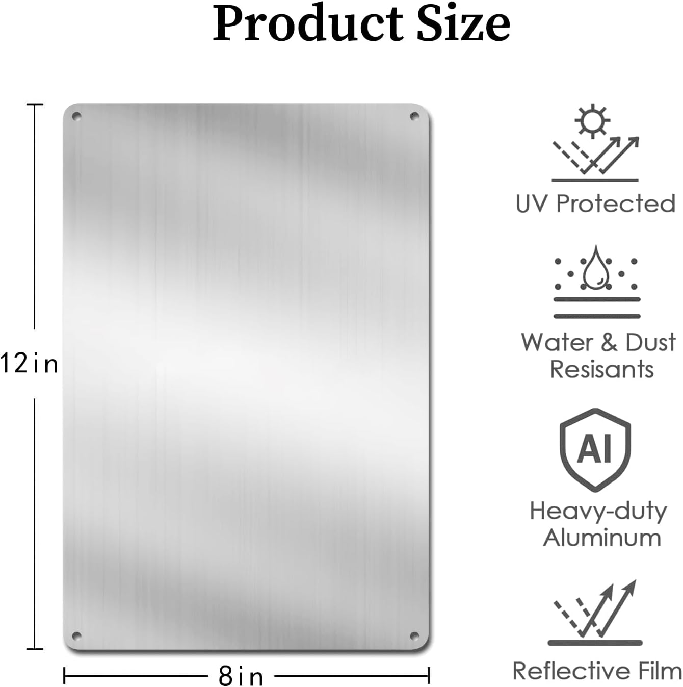 ويساين - لافتة معدنية للحائط ب - مراجعة Heatsink Aluminum وسعره