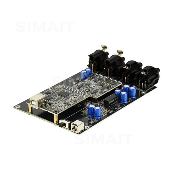 واجهة صوتية USB ASIO XMOS ثنائ - مراجعة Es9018 Dac وسعره