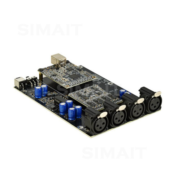 واجهة صوتية USB ASIO XMOS ثنائ - مراجعة Es9018 Dac وسعره