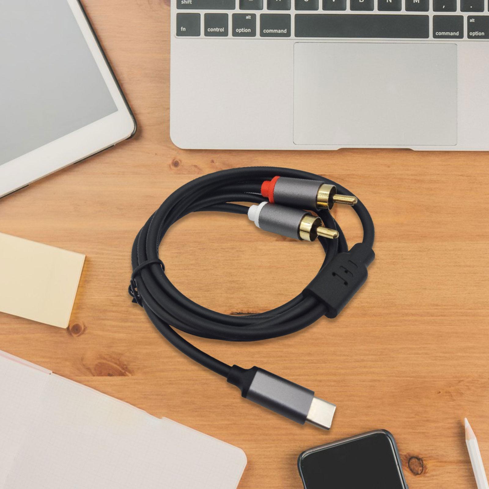 كابل صوت ستيريو من نوع USB-C إ - مراجعة Audio Cable Rca وسعره