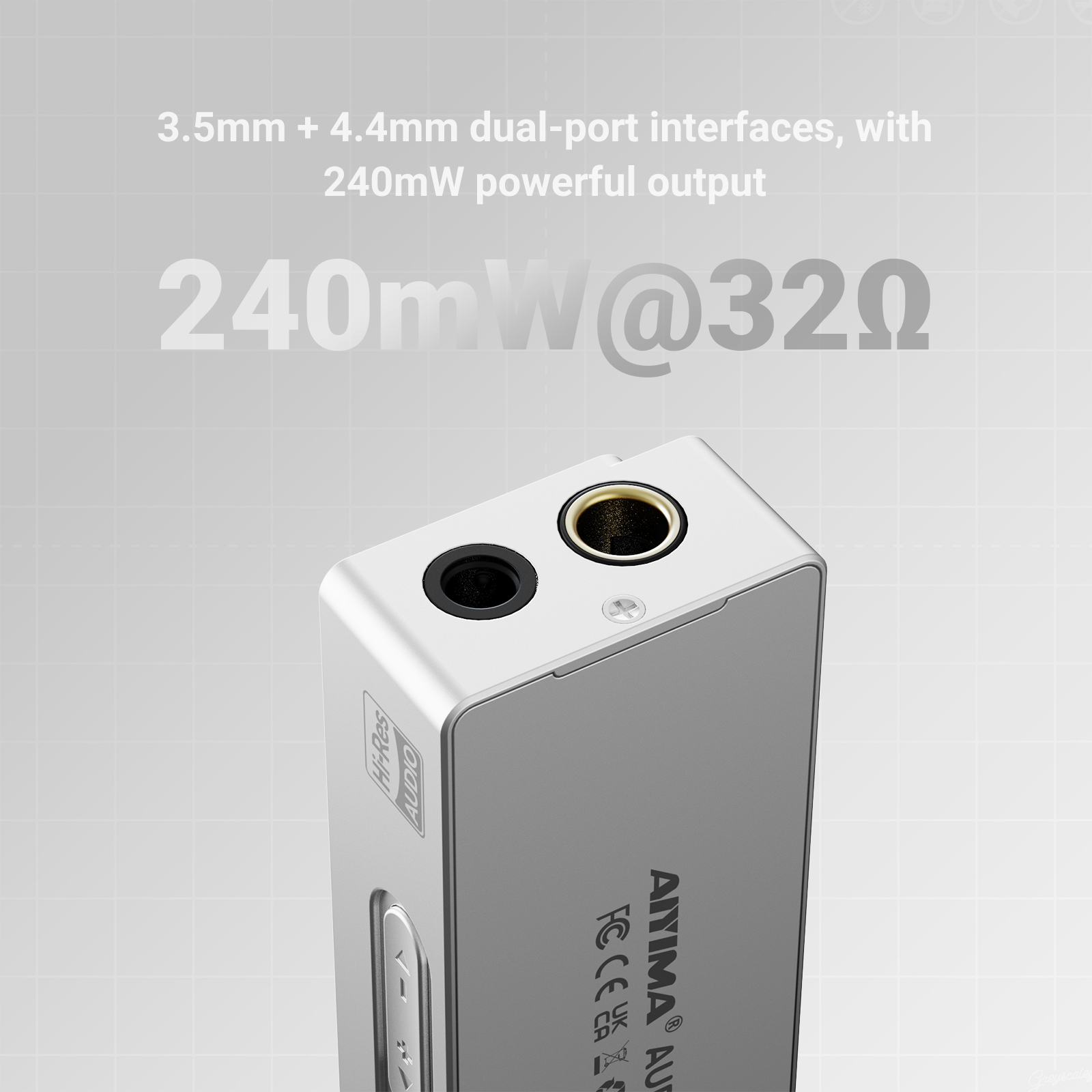 مكبر صوت محمول للسماعات من AIY - مراجعة Es9018 Dac وسعره