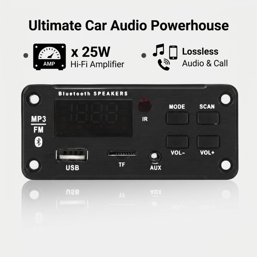 مضخم صوت بقوة 50 واط مع بلوتوث - مراجعة Volume Control Board وسعره