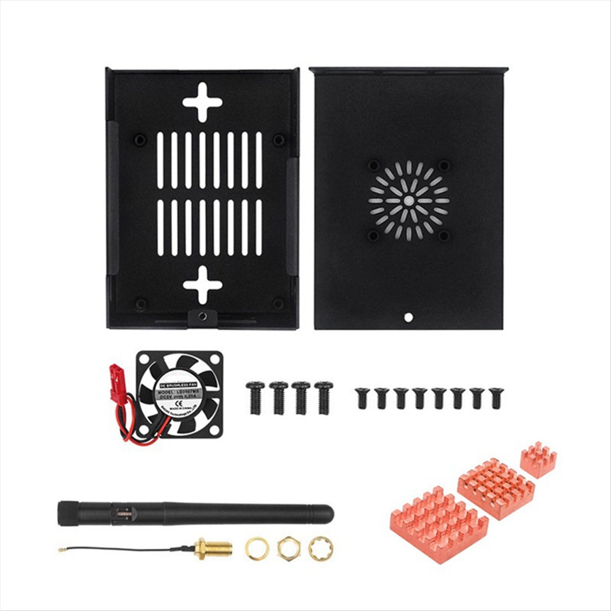 مناسب لجهاز Orange Pi 5 Pro /  - مراجعة Heatsink Aluminum وسعره