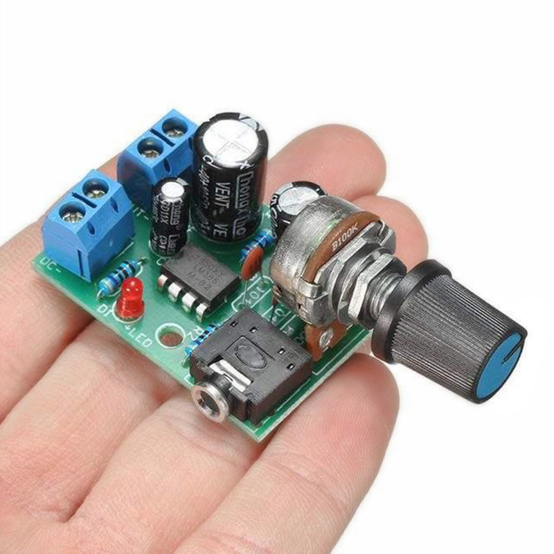 LM386 لوحة مضخم الصوت أحادية 3 - مراجعة Volume Control Board وسعره
