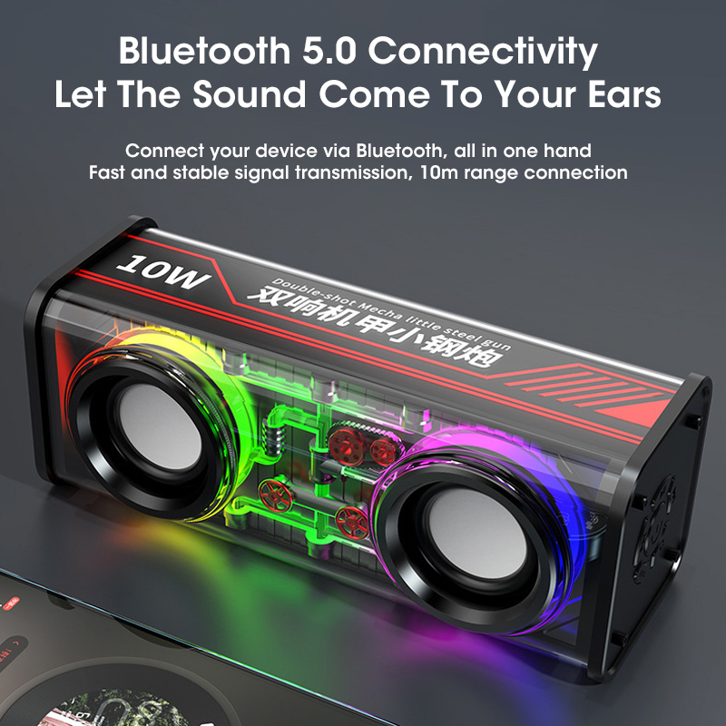V8 TWS بلوتوث 5.0 محمول ثنائي  - مراجعة Speaker Driver وسعره