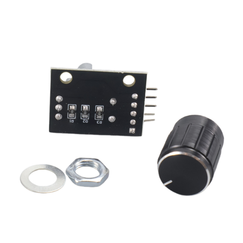 وحدة التشفير الدوارة KY-040 ال - مراجعة Volume Control Board وسعره