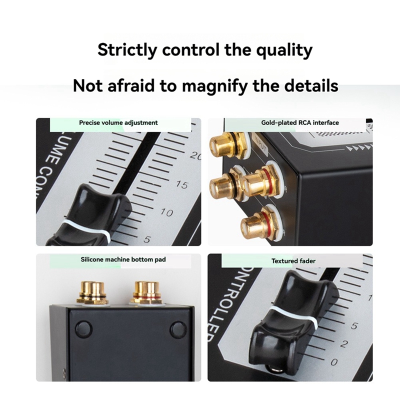 وحدة تحكم في مستوى الصوت السلب - مراجعة Passive Preamp وسعره
