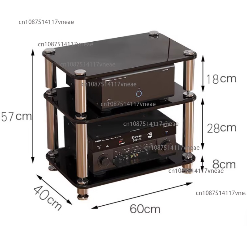 رف صوتي ثلاثي الطبقات مضاد للا - مراجعة Speaker Enclosure وسعره
