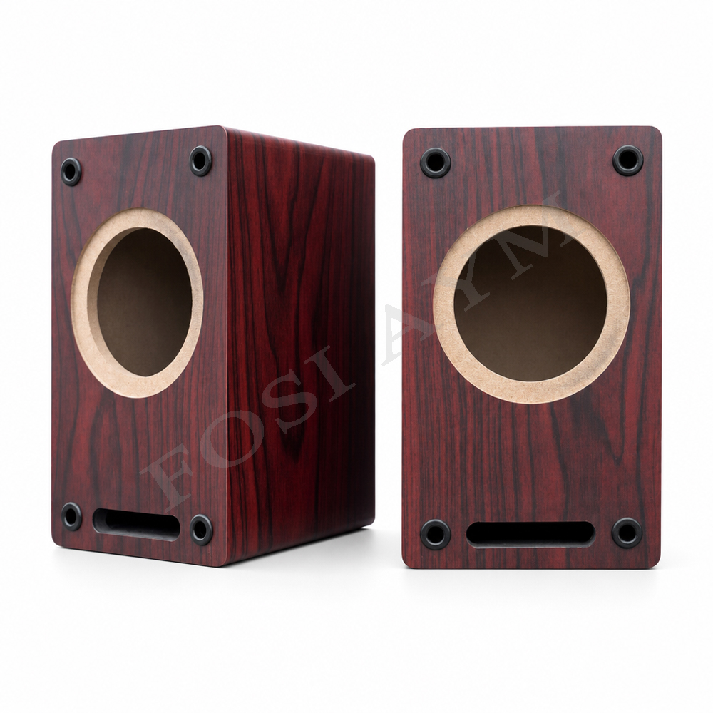 صندوق سماعات خشبي فارغ FOSI AY - مراجعة Speaker Enclosure وسعره