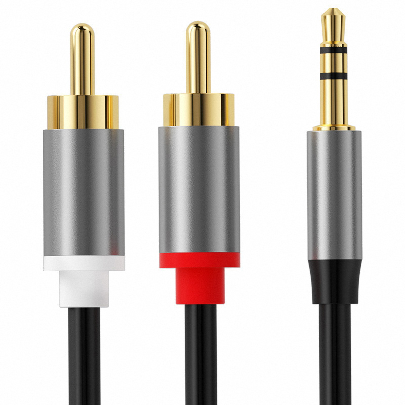 3.5 مللي متر إلى 2RCA مزدوج لو - مراجعة Audio Cable Rca وسعره